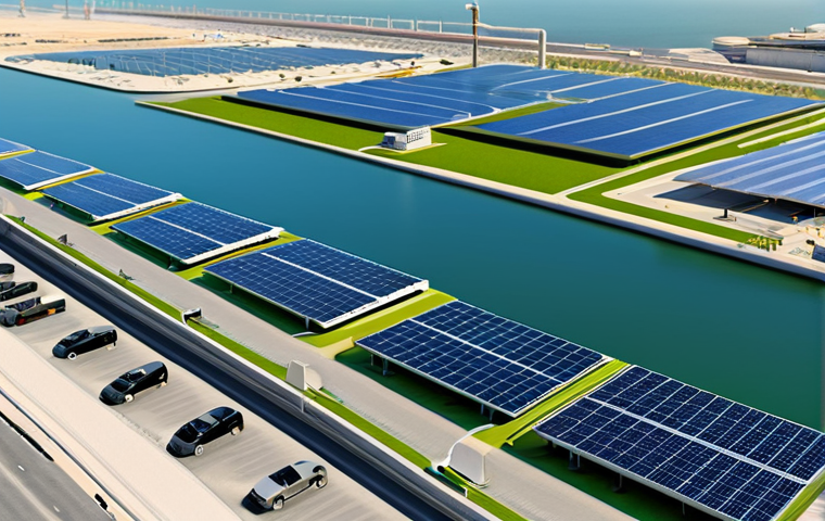 바레인의 항구 - Modern Port Infrastructure**
"A bustling, modern port scene in Bahrain, showcasing advanced contain... 바레인의 항구 - Modern Port Infrastructure**
"A bustling, modern port scene in Bahrain, showcasing advanced contain...